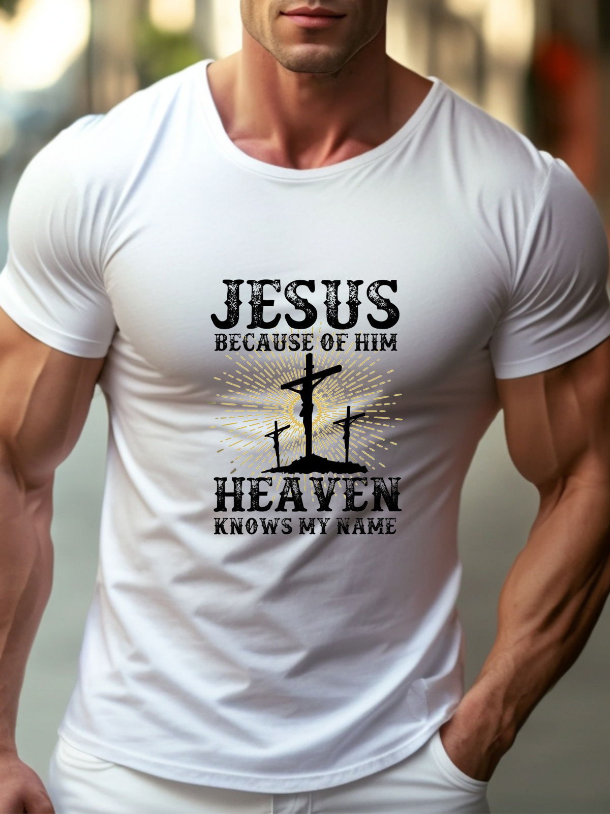 [Copy][Copy][Copy][Copy]Jesus Made Me A Fisherman Tee