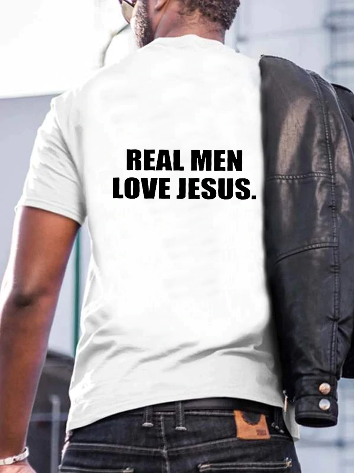 Real Men Love Jesus Tee