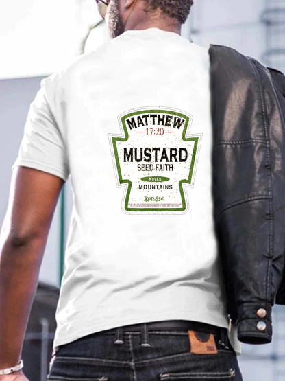 Mustard Seed Faith Moves Mountains Tee