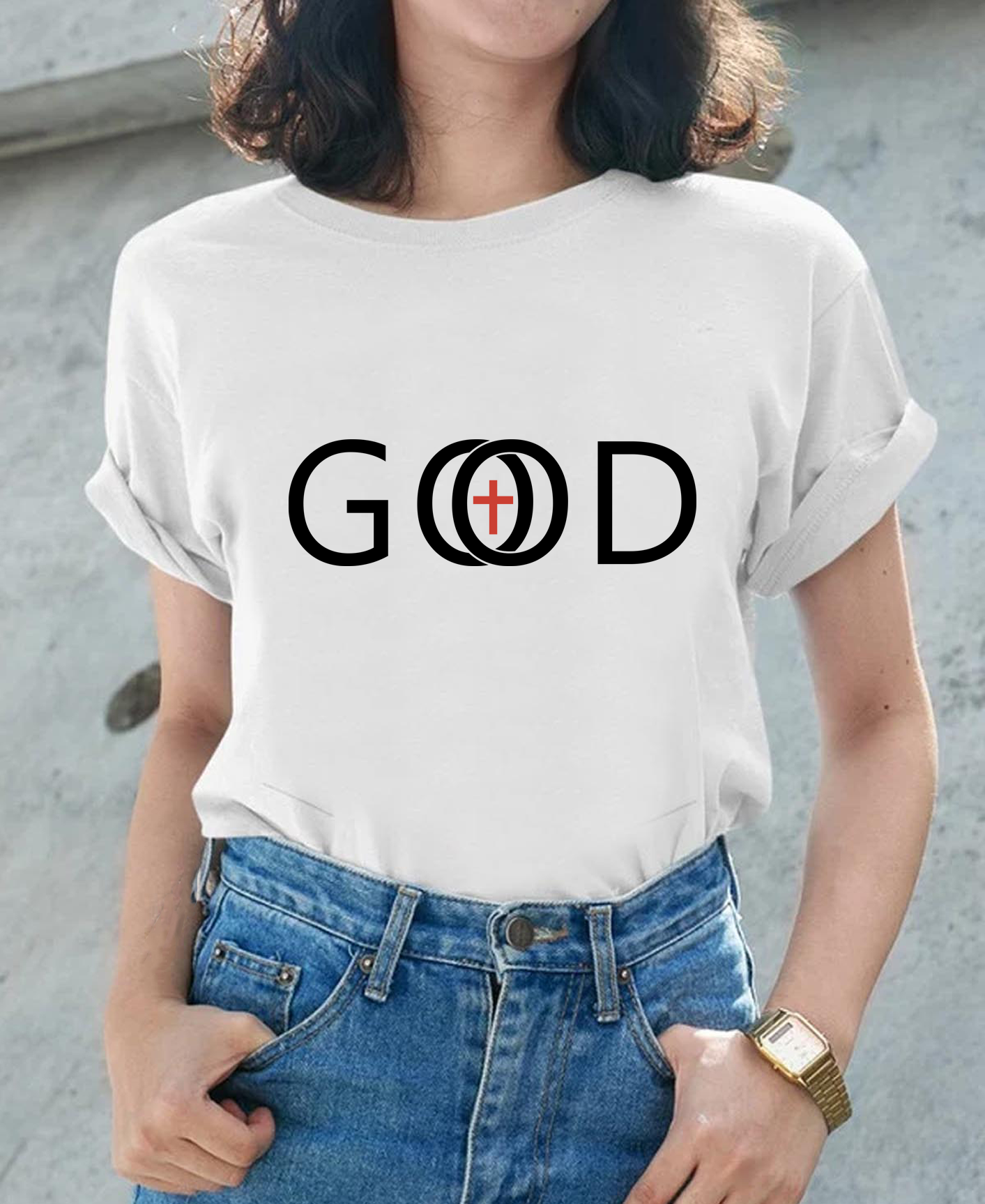 God Cross Women Tee