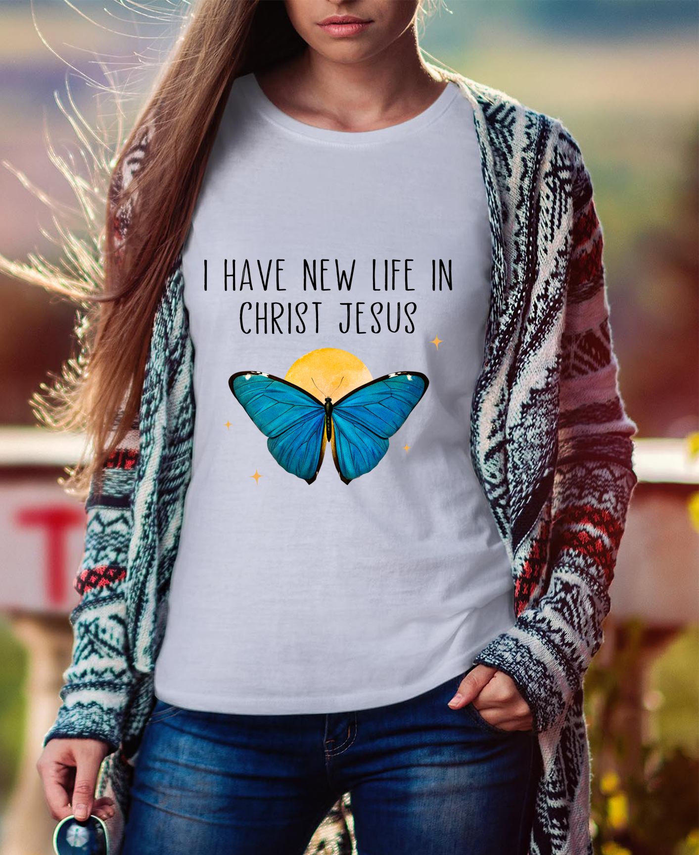I Have New Life In Christ Jesus Women Tee