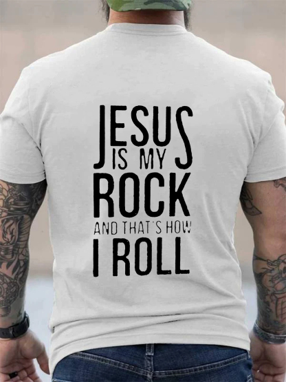Jesus Is My Rock Tee
