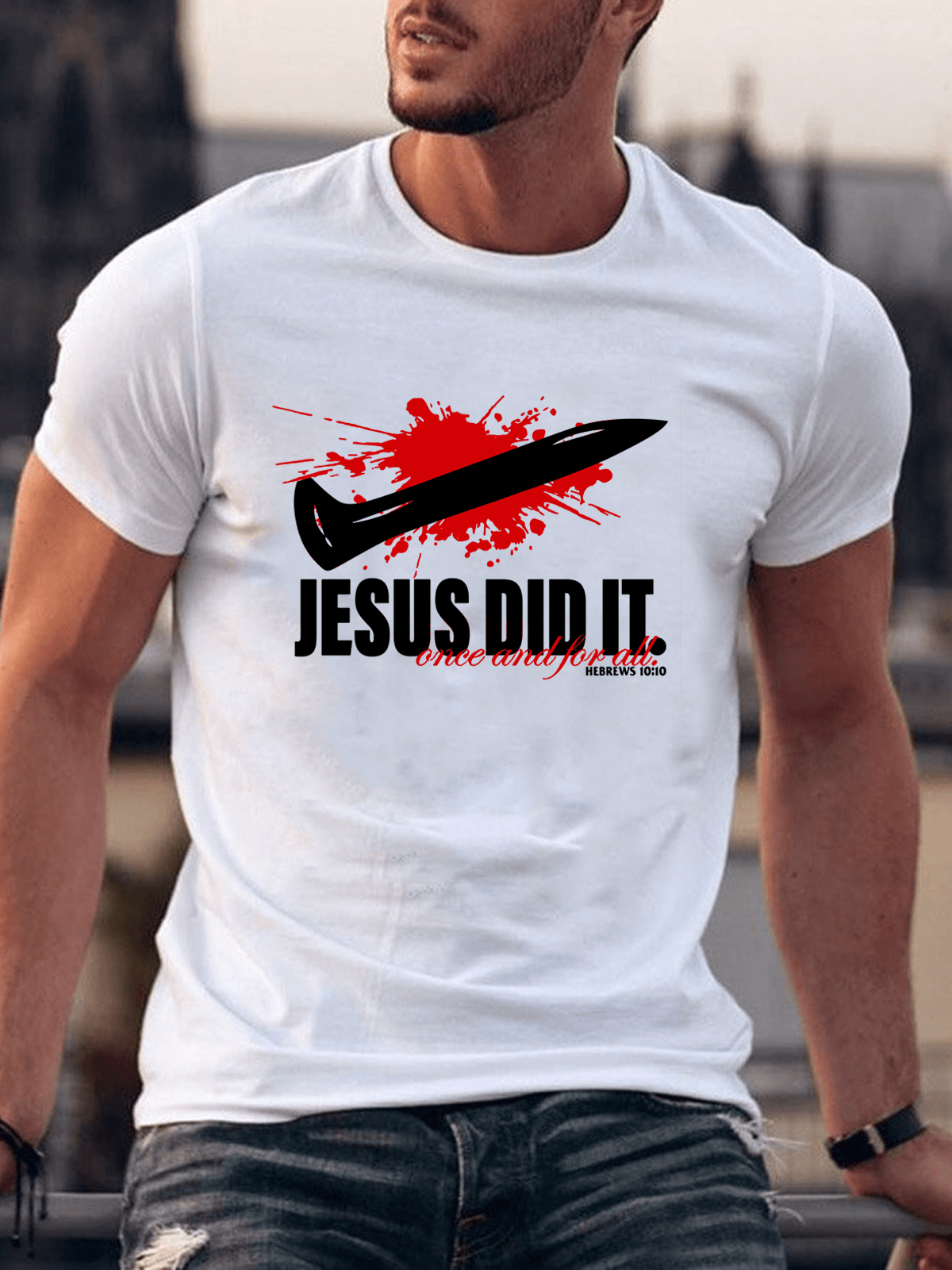 Jesus Did It Tee