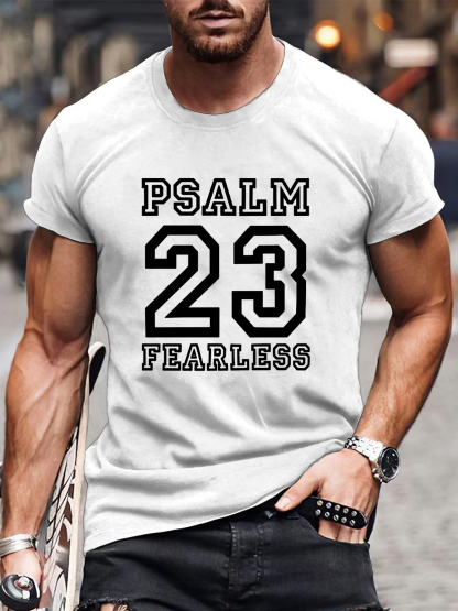 Psalm 23 Fearless Tee