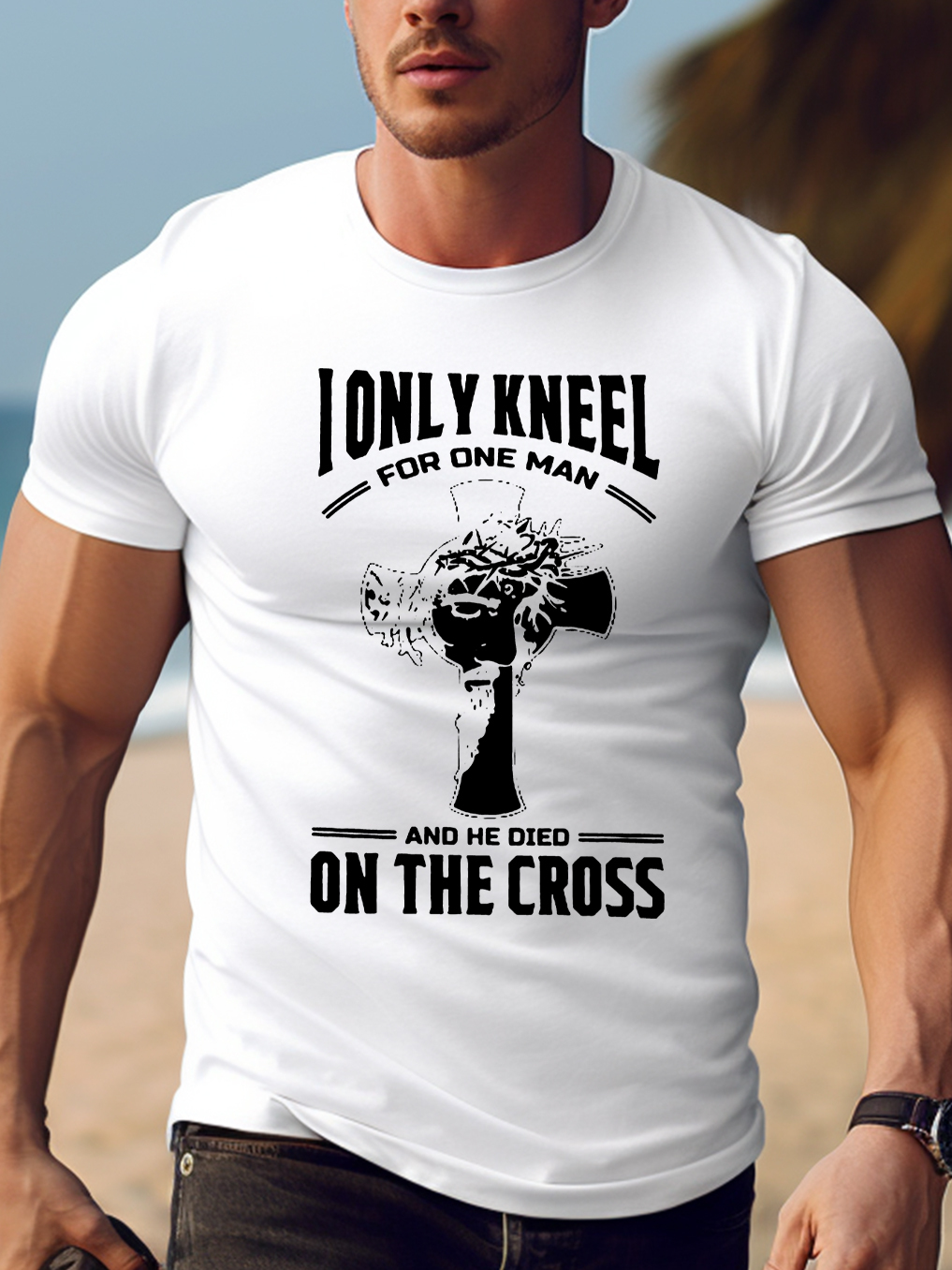 I Only Kneel For One Man Tee
