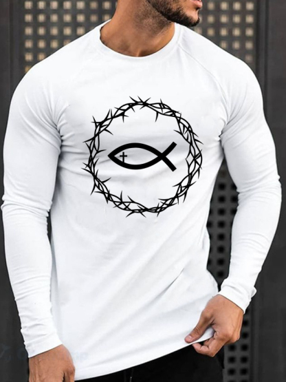 Fish Thorn Flower Long Sleeve