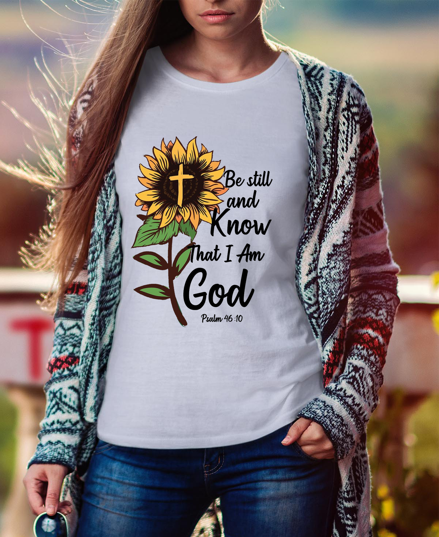 Be Still And Know That I Am Women Tee