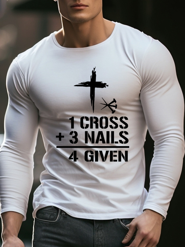 Cross Nails Given Long Sleeve