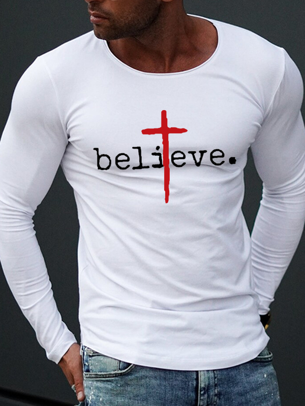 Believe Cross Long Sleeve