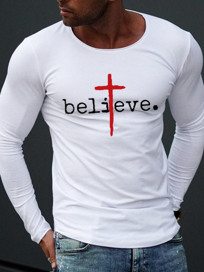 Believe Cross Long Sleeve