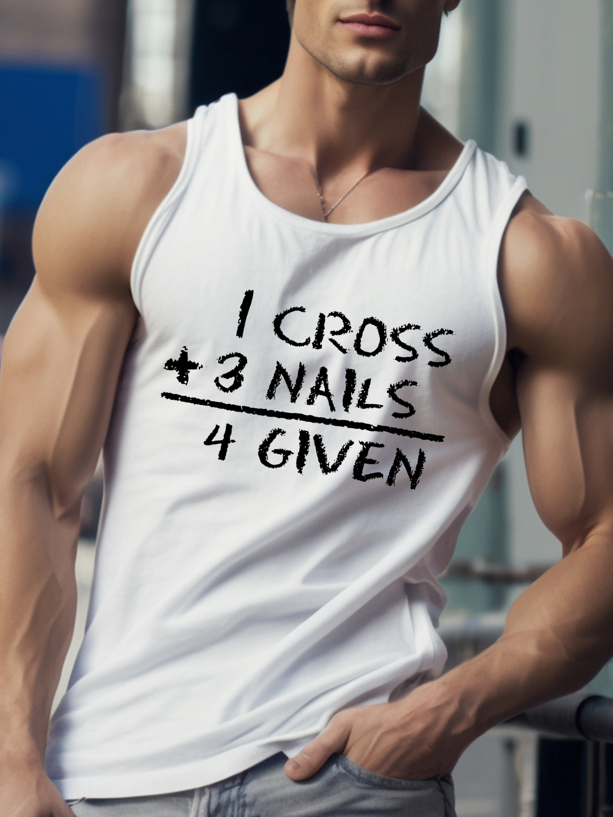 Cross Nails Given Vest