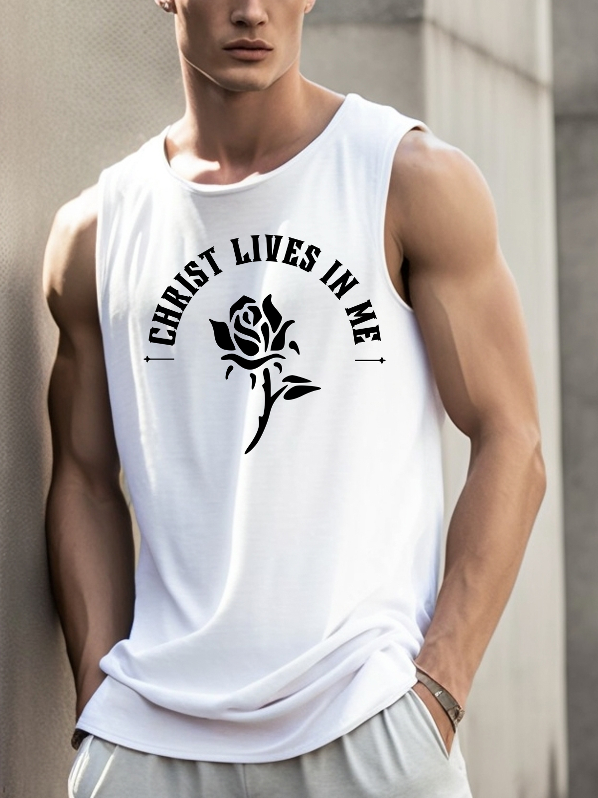 Christ Lives In Me Vest