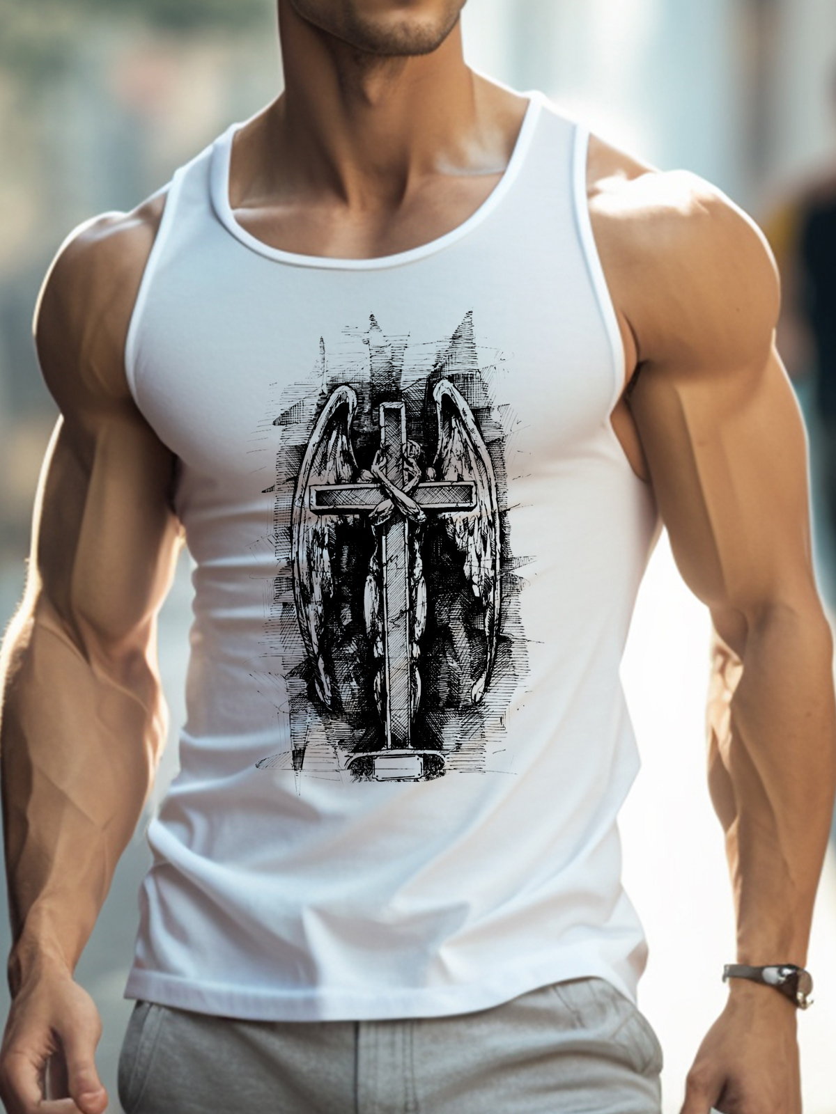 Angel Cross Vest