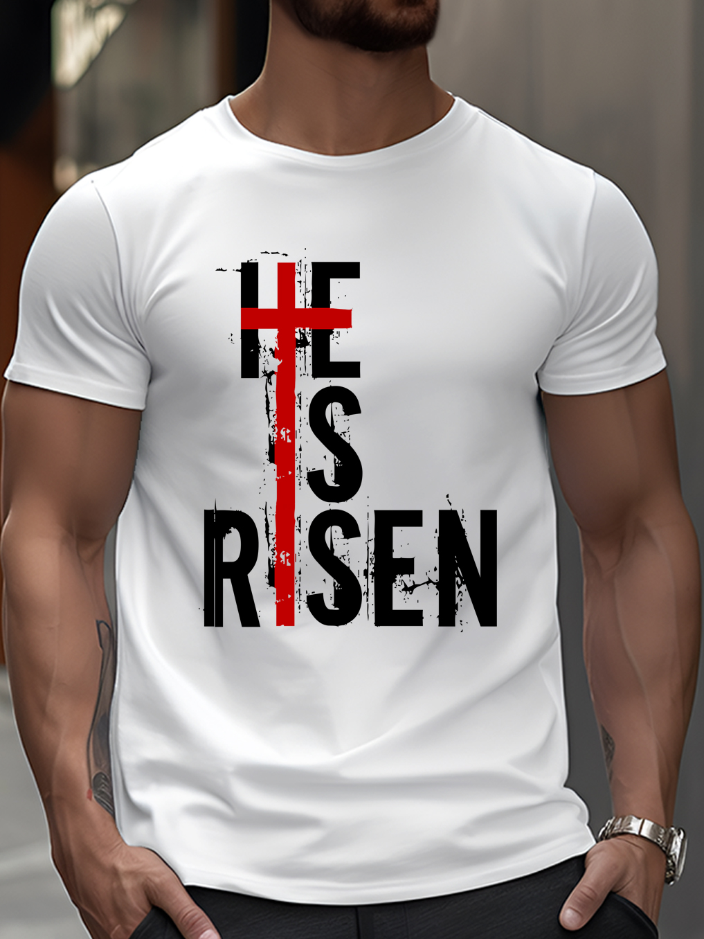 He Is Risen Classic Tee