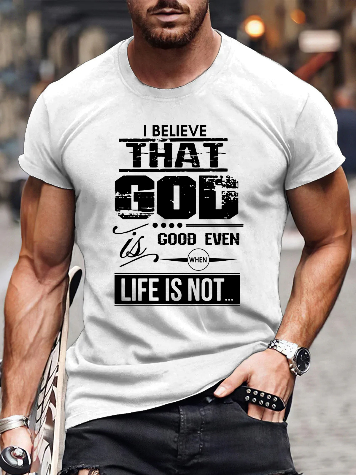 I Believe That God Tee