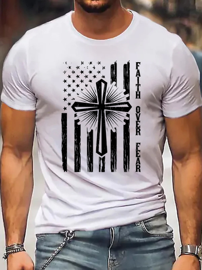 Faith Over Fear Classic Christian T-Shirt
