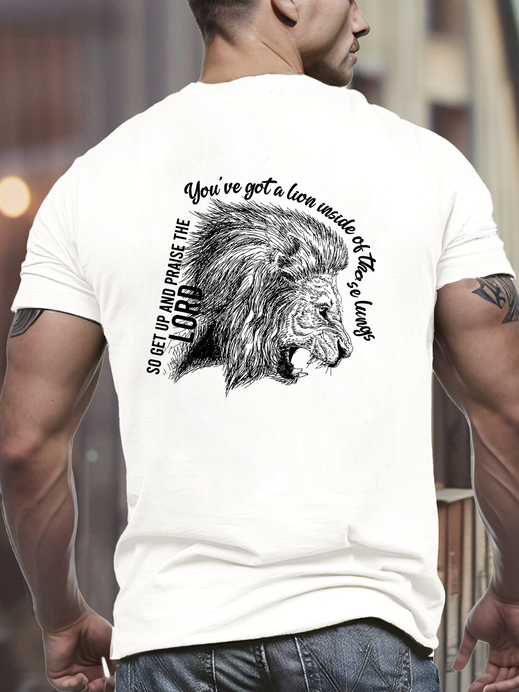 Get Up And Praise The Lord Tee