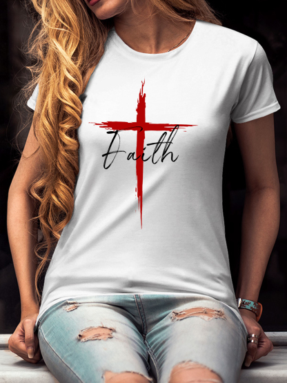 Faith Cross Women Tee