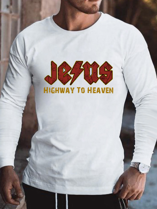 Jesus Highway To Heaven Long Sleeve