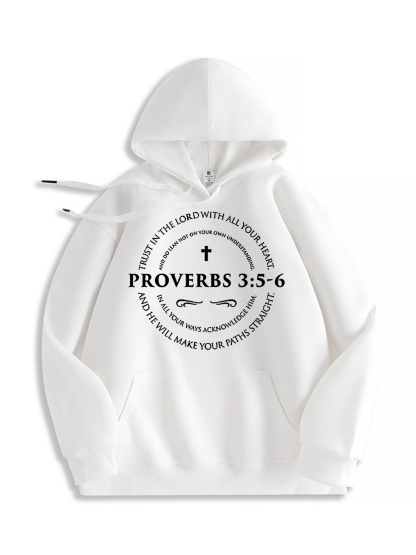 Proverbs 3:5-6 Hoodie