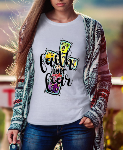 Faith Over Fear Women Tee