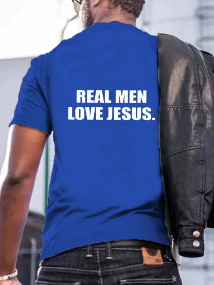 Real Men Love Jesus Tee