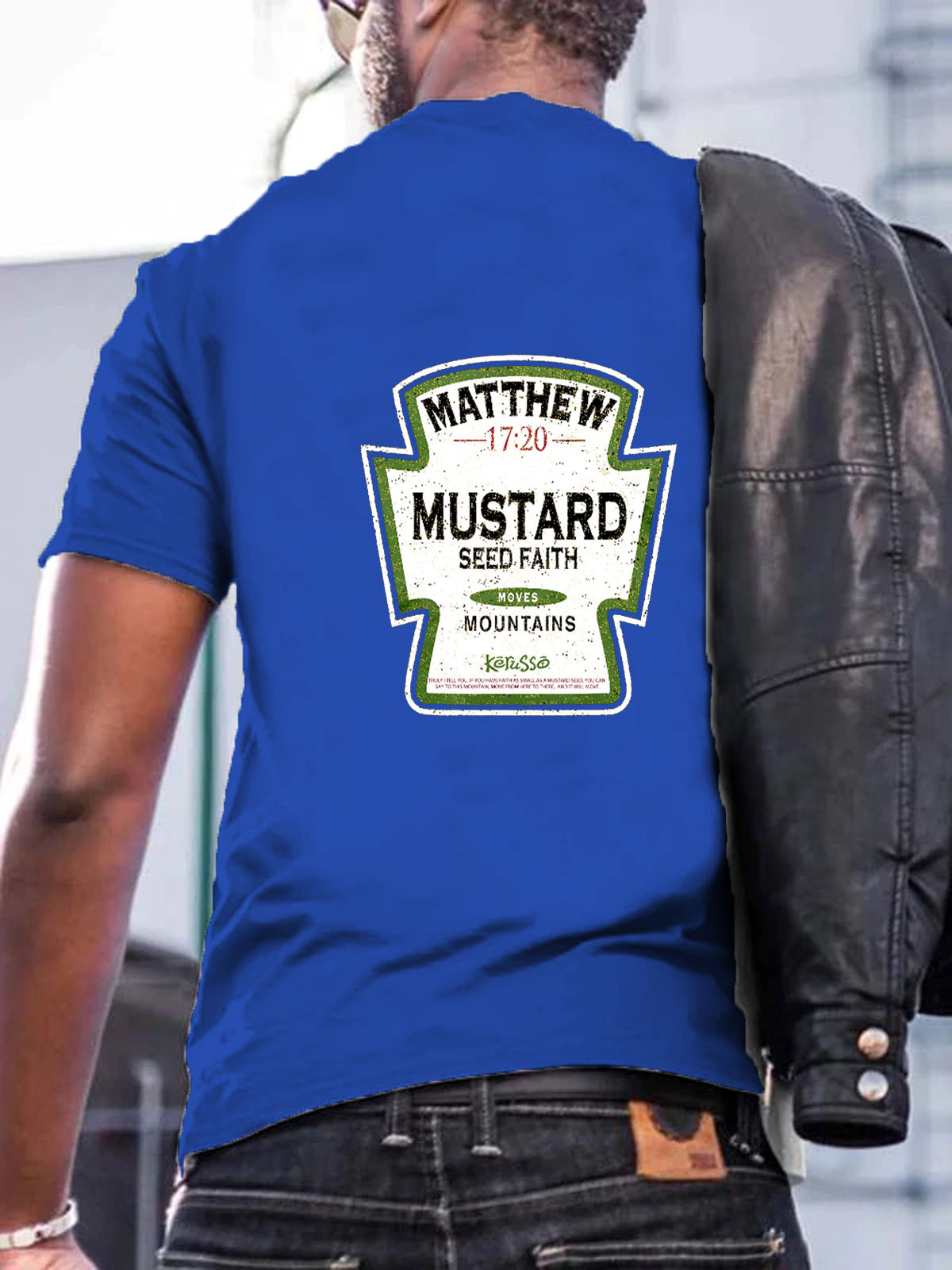 Mustard Seed Faith Moves Mountains Tee
