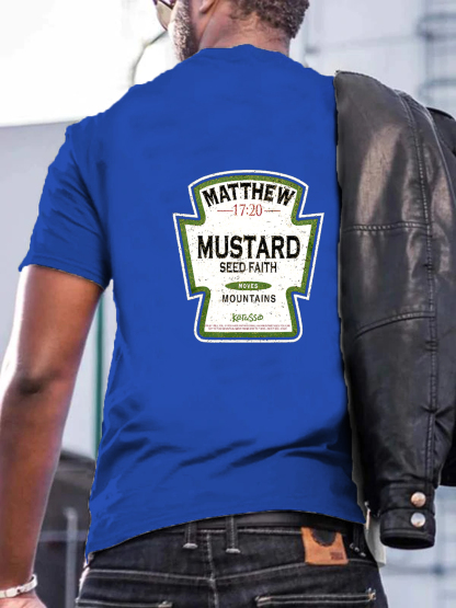 Mustard Seed Faith Moves Mountains Tee