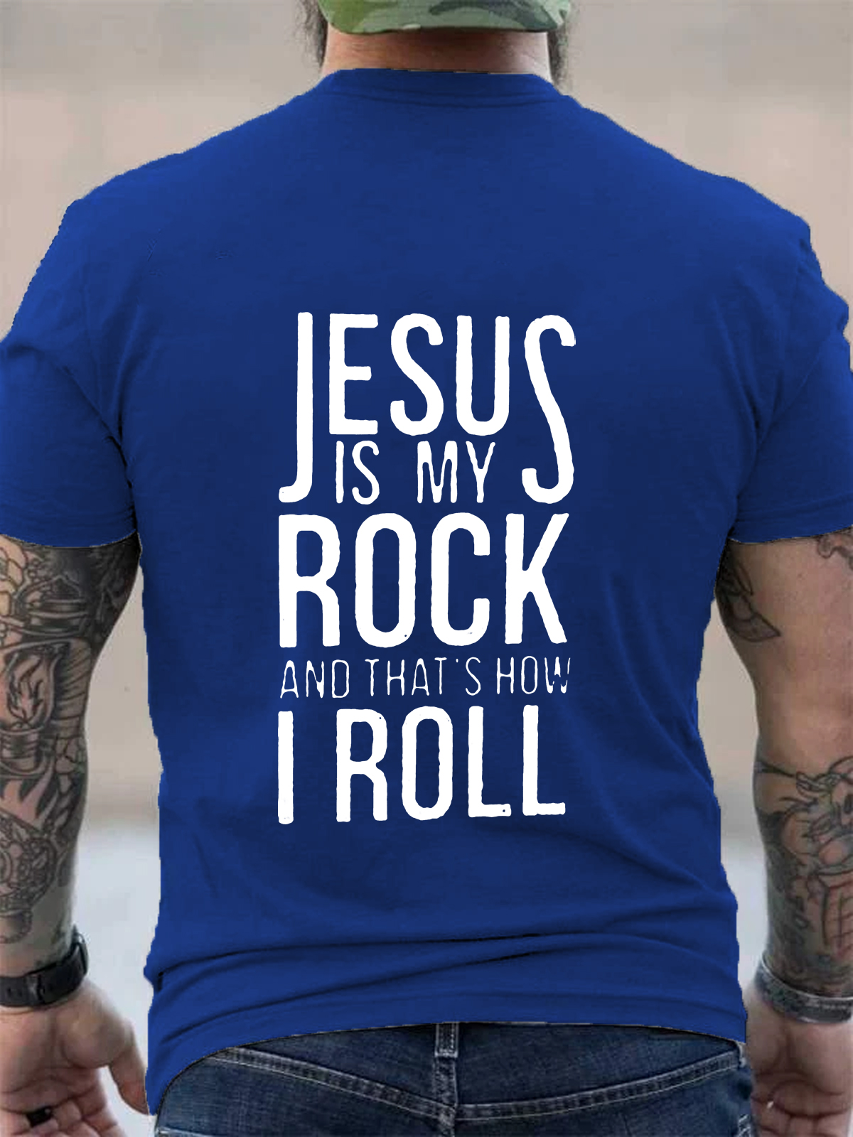 Jesus Is My Rock Tee