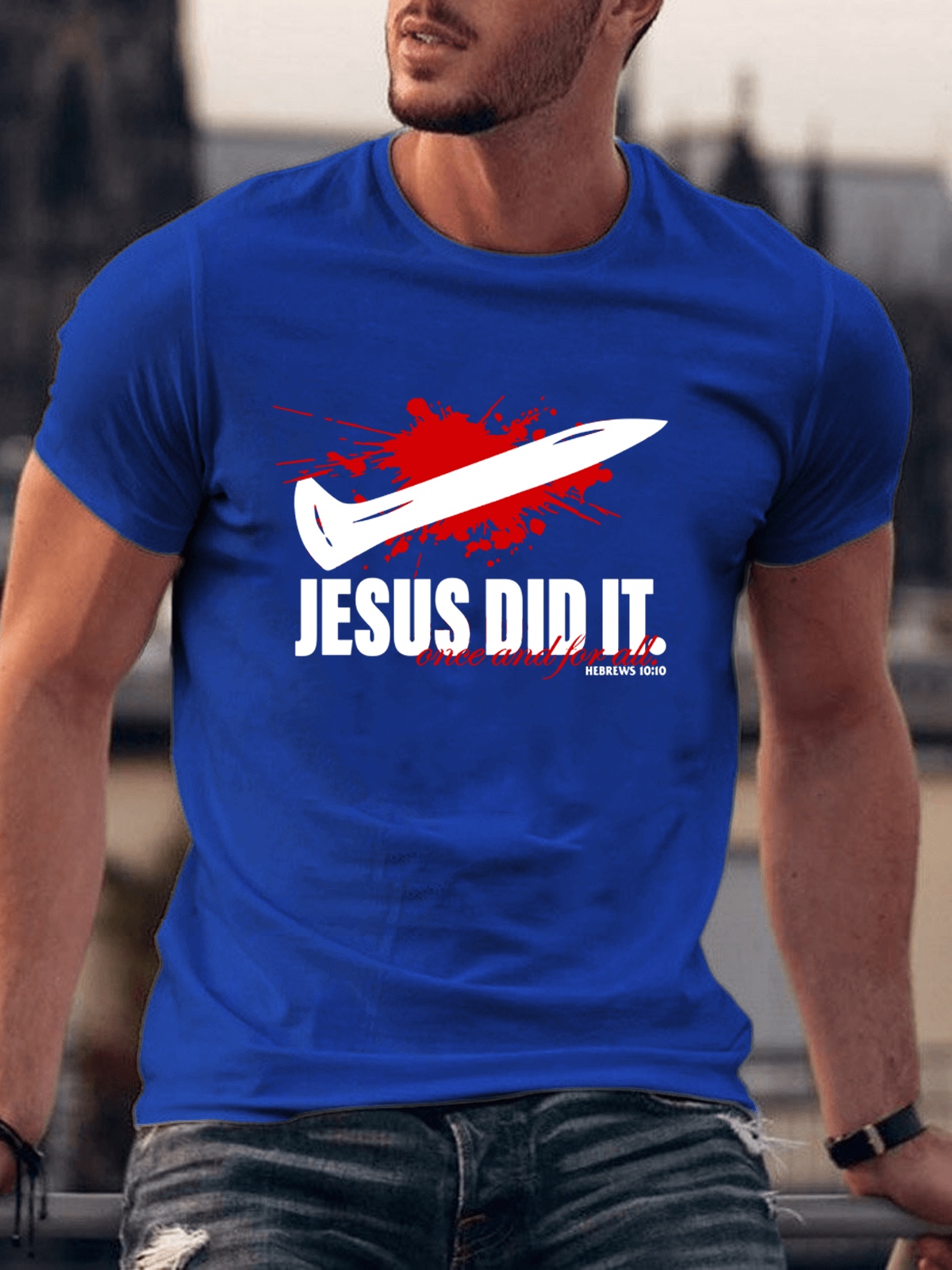 Jesus Did It Tee