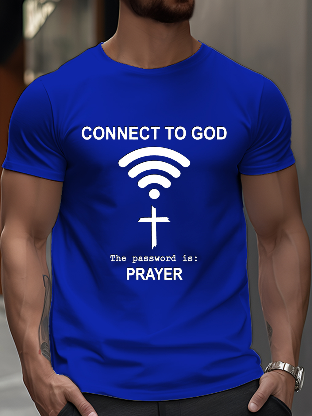 Connect To God The Password Is : PRAYER Tee