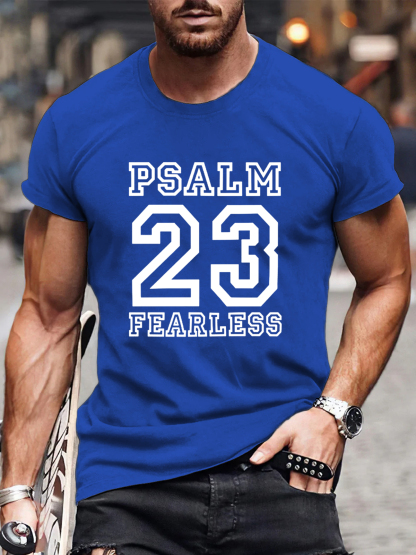 Psalm 23 Fearless Tee