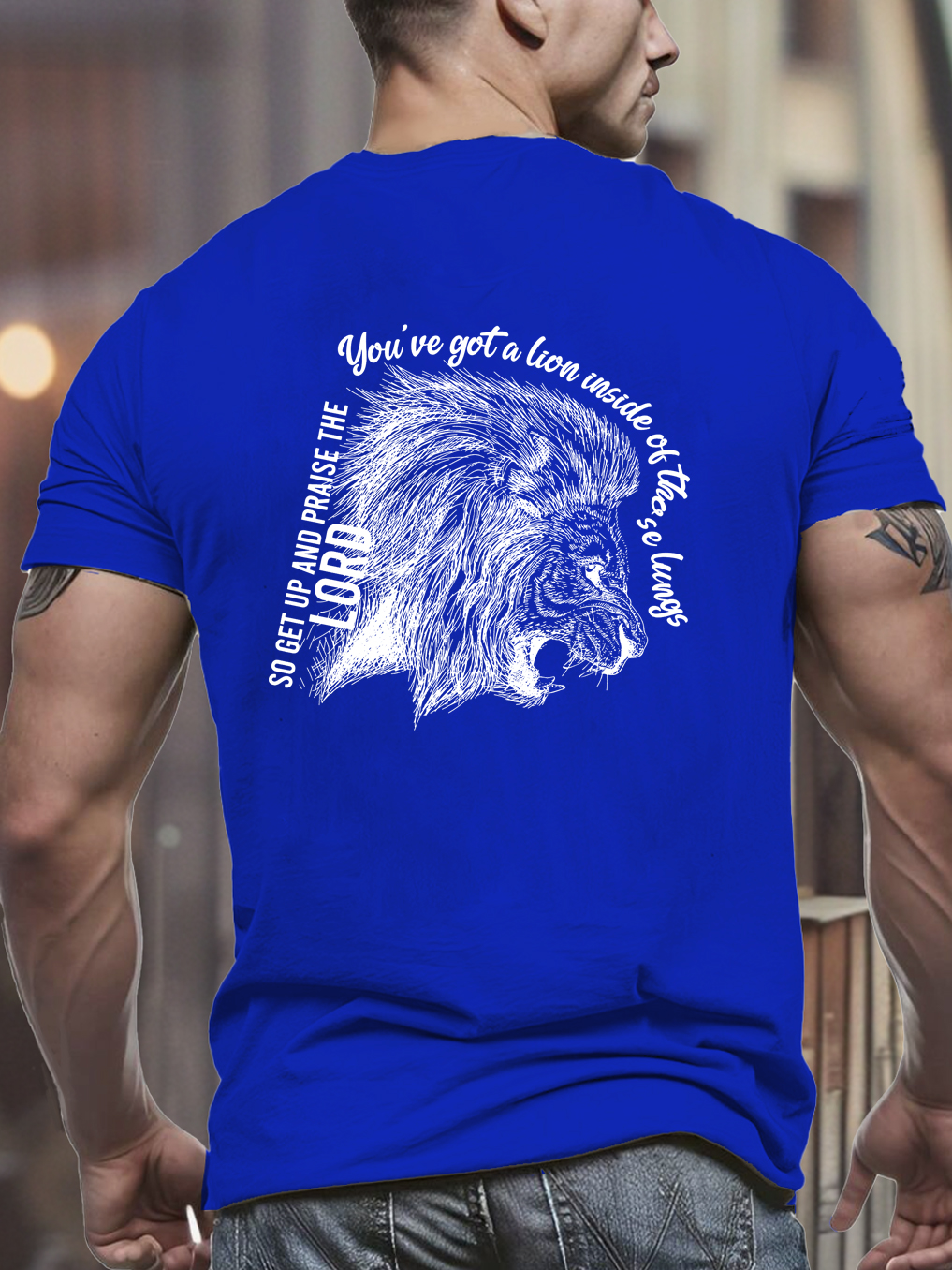 Get Up And Praise The Lord Tee