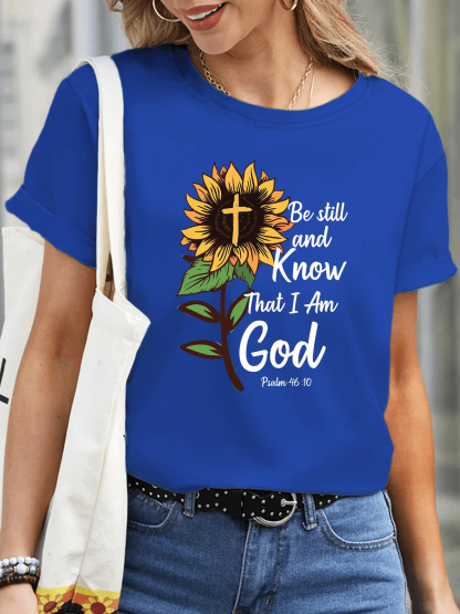 Be Still And Know That I Am Women Tee