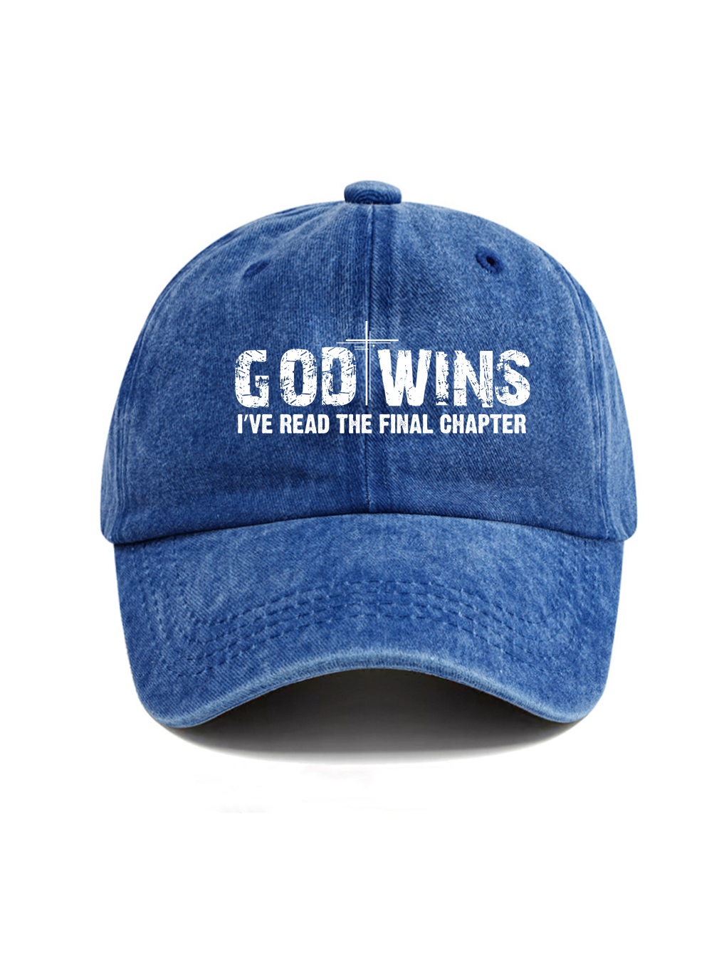 God Wins Washed Hat