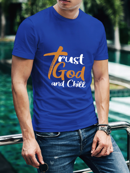 Trust God And Chill Tee