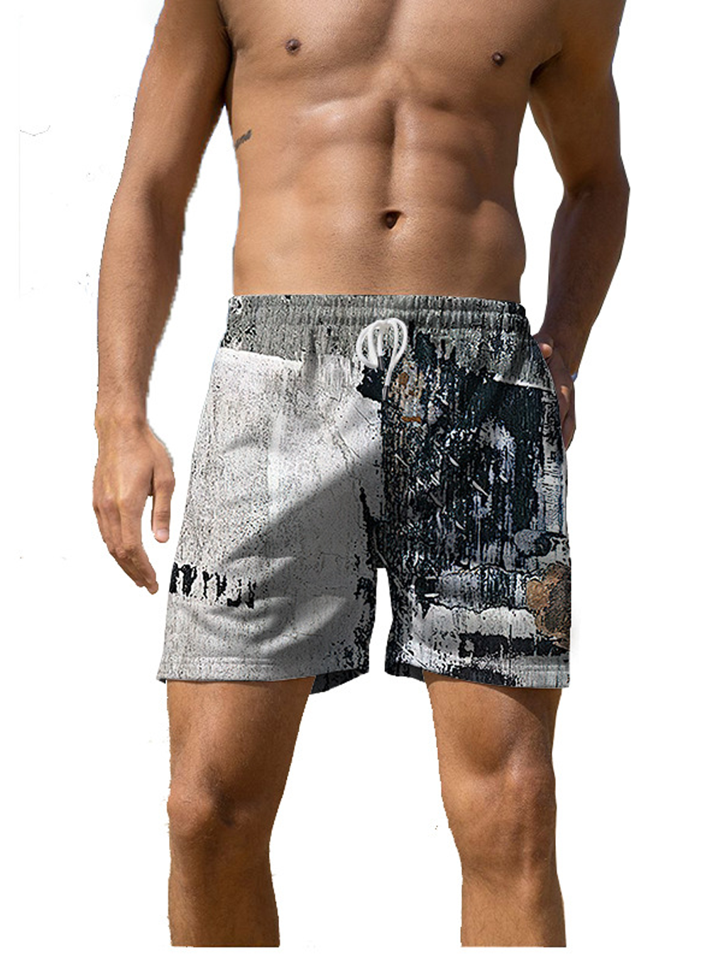 Comfortable Men's Classic Printed Shorts