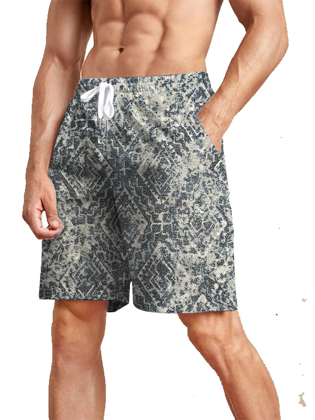 Comfortable Men's Classic Printed Shorts