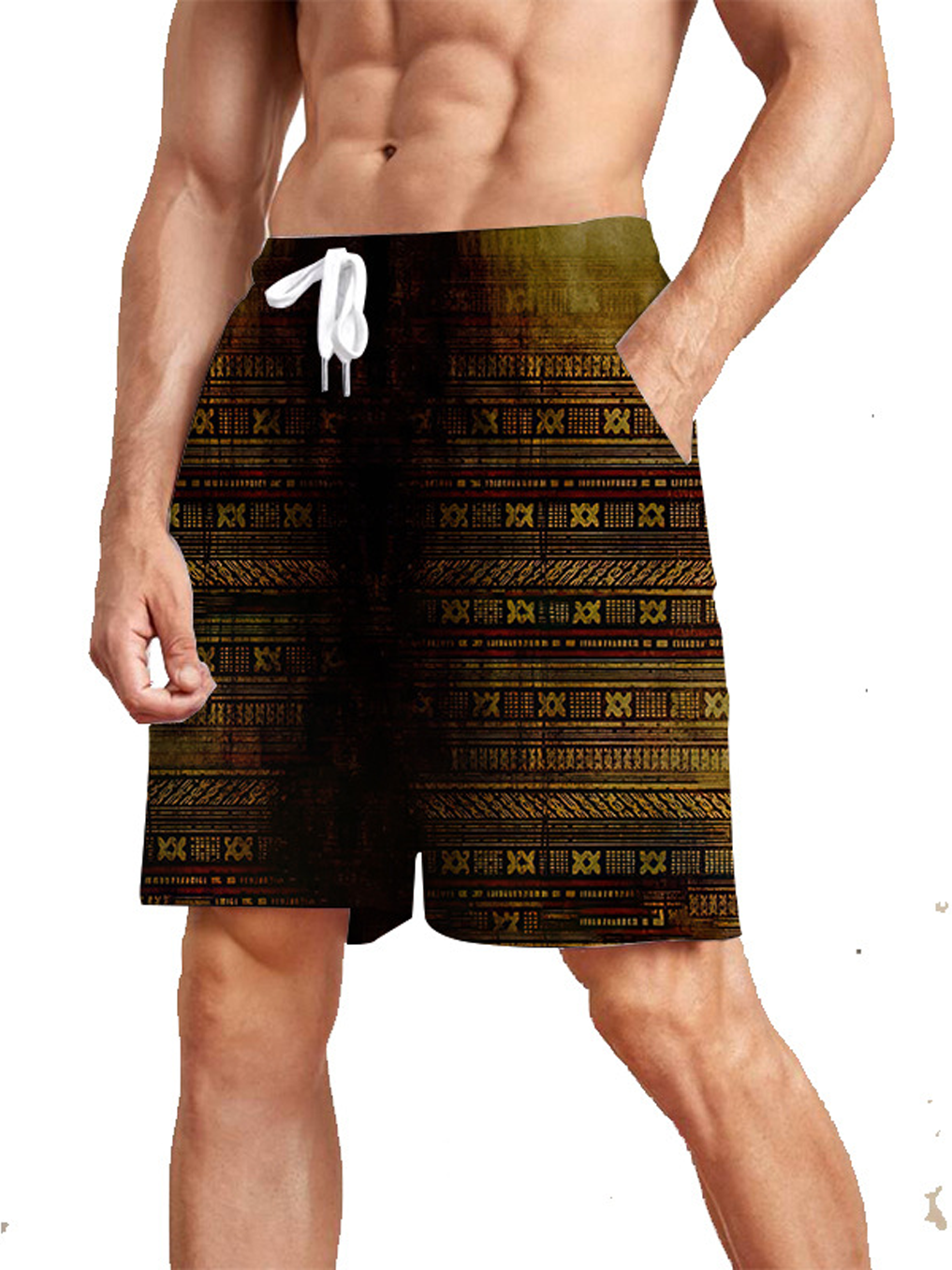 Casual Men's Classic Printed Shorts
