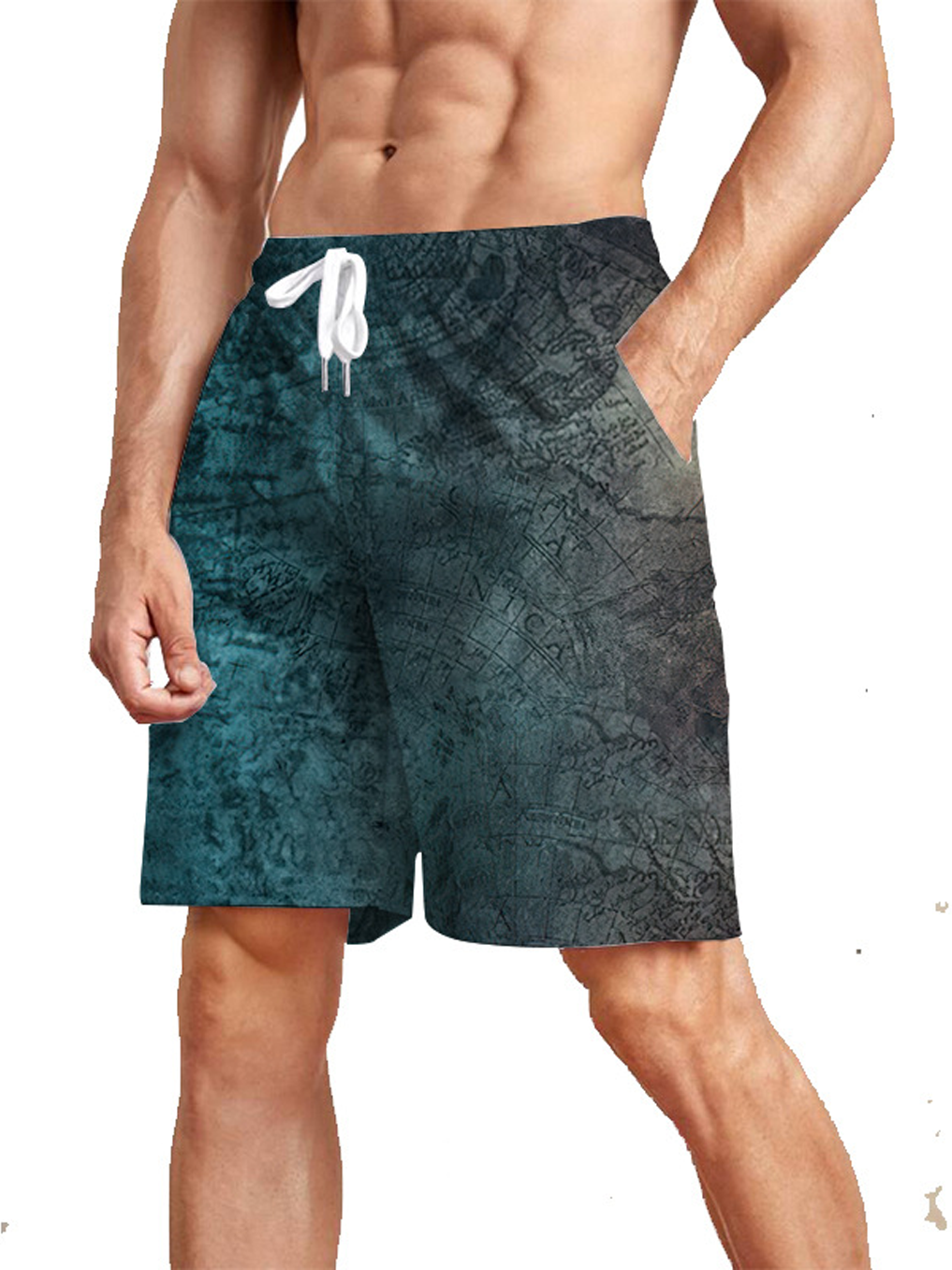Casual Men's Classic Printed Shorts