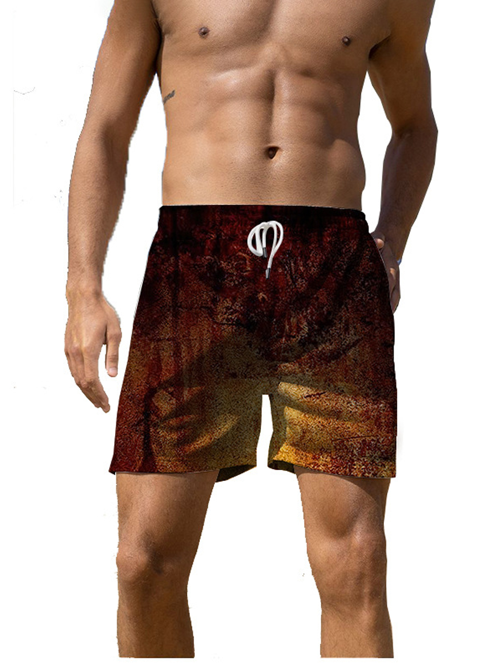 [Copy]Stretchy Men's Classic Printed Shorts