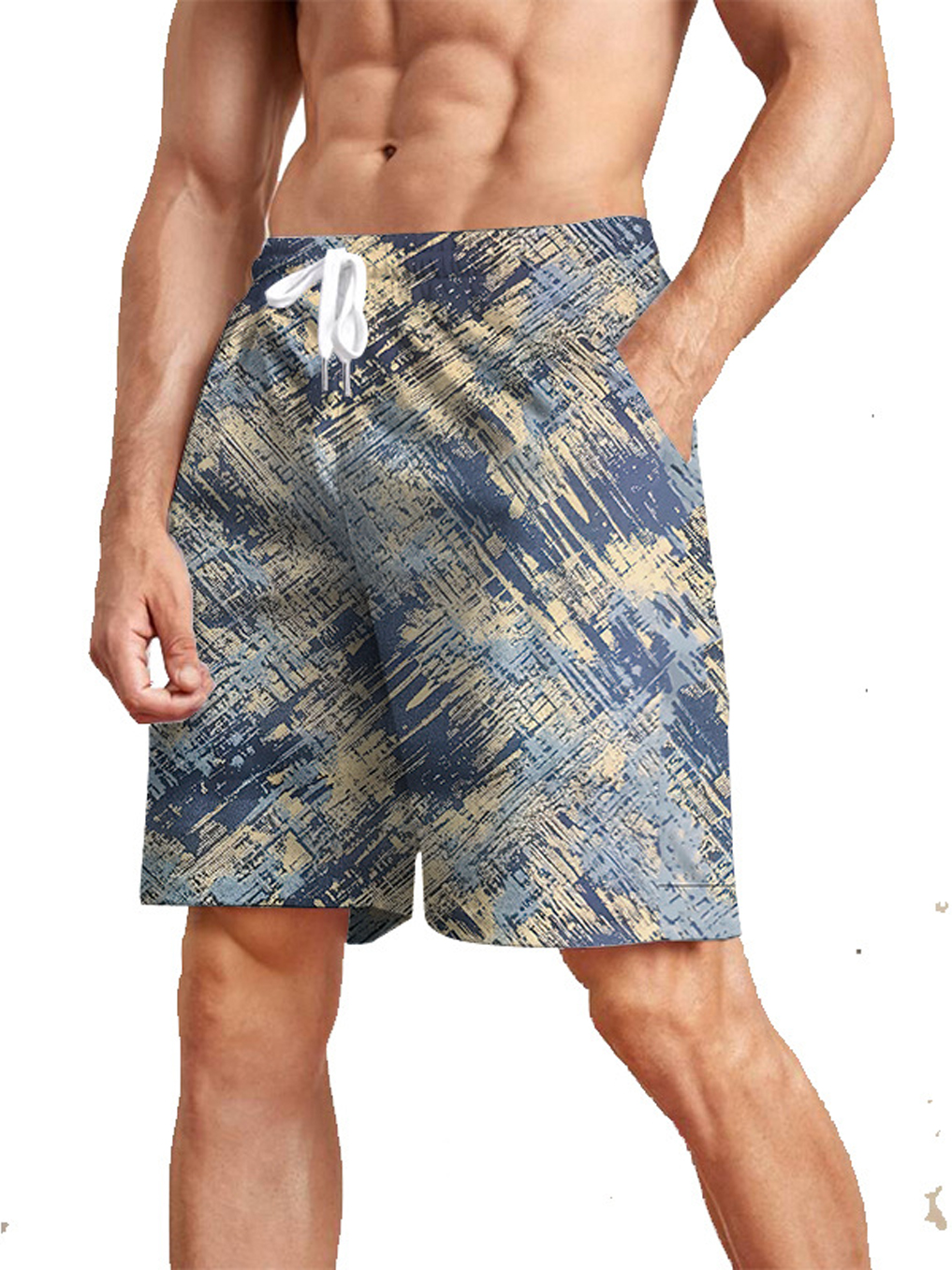 Outdoor Men's Classic Printed Shorts