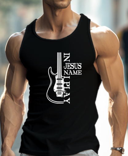 In Jesus Name I Play Vest