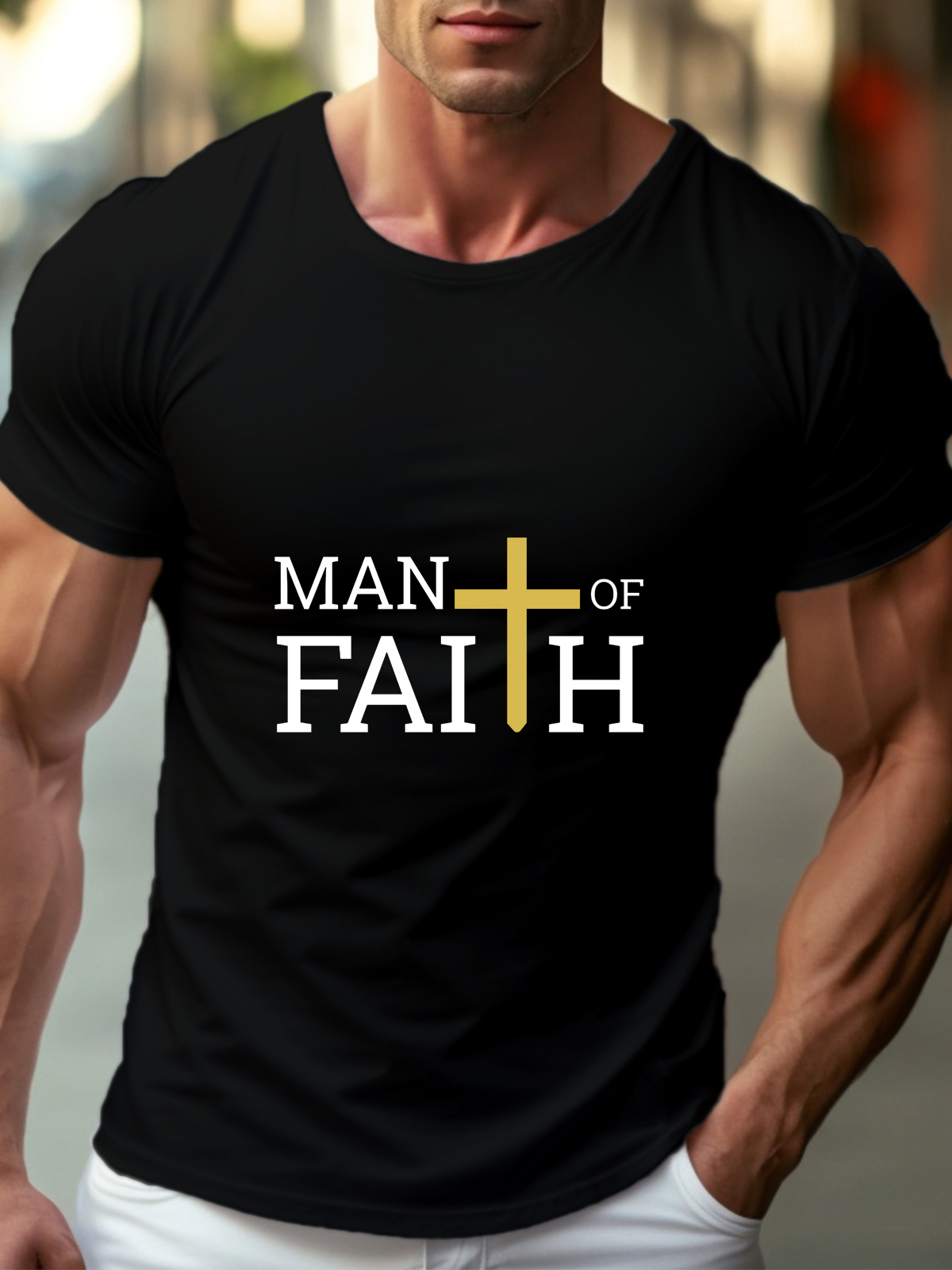 Man Of Faith Tee
