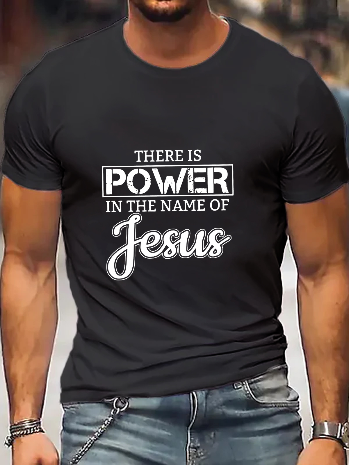 There Is Power In The Name Of Jesus Tee