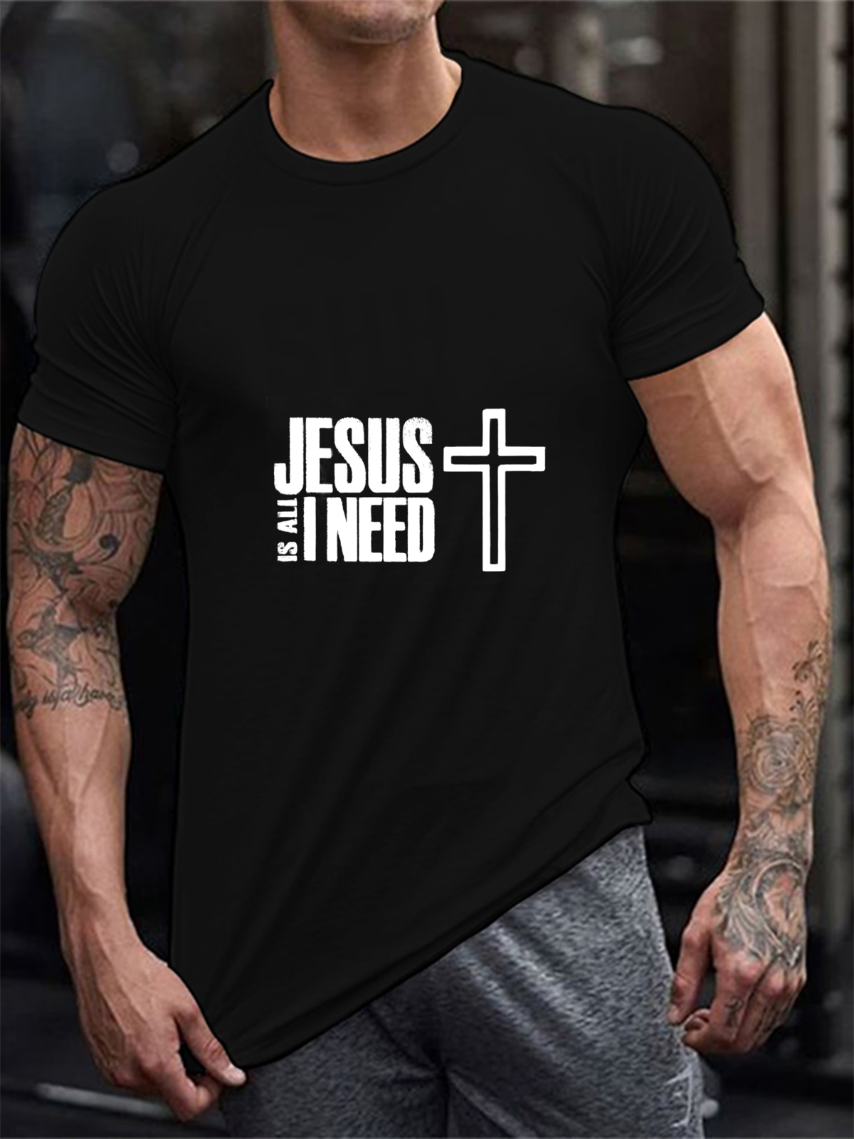 Jesus Is All I Need Tee