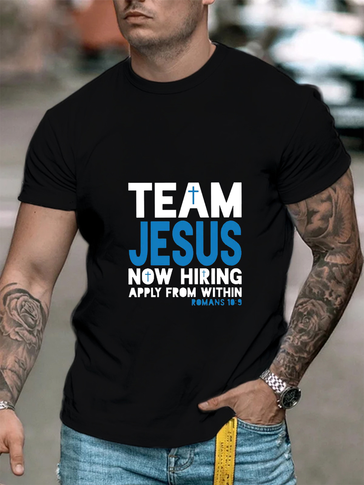 Team Jesus Now Hiring Apply From Within Tee