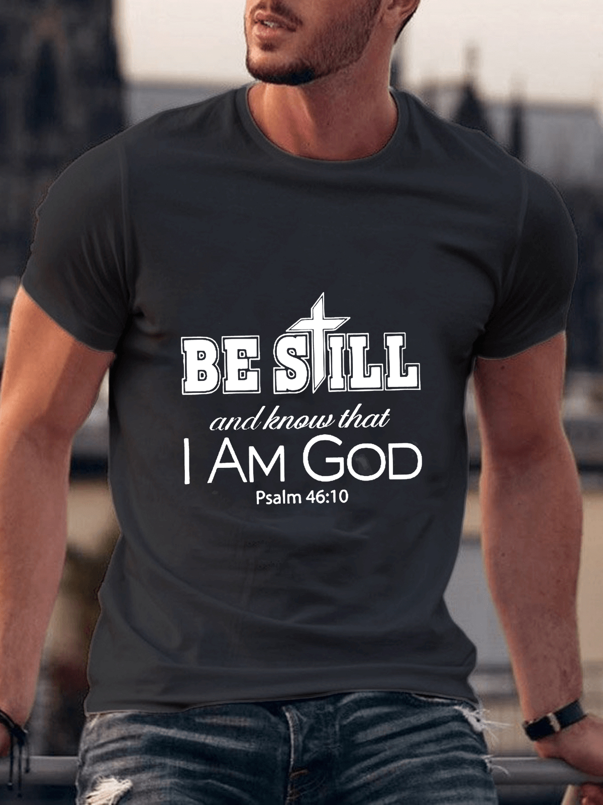 [Copy][Copy][Copy]Jesus Made Me A Fisherman Tee