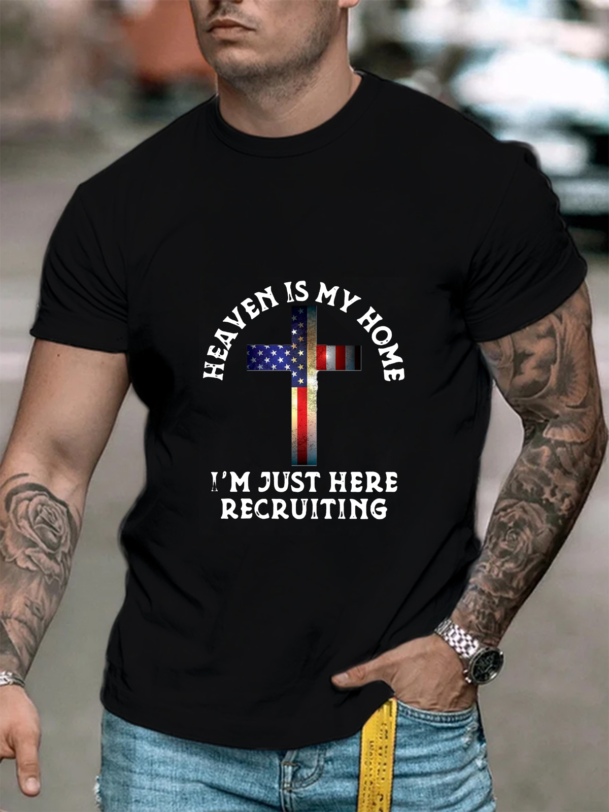 [Copy][Copy][Copy][Copy][Copy]Jesus Made Me A Fisherman Tee