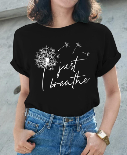 Just Breathe Women Tee